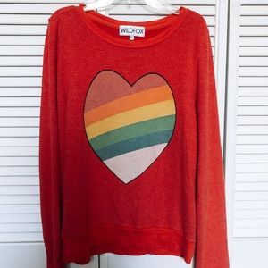 WILDFOX Rainbow Sweatshirt